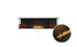 Ecosmart Fire Flex 78BY.BX2 Bay Fireplace Insert - Black Finish / Black Burner - ESF.FX.78BY.BX2.B